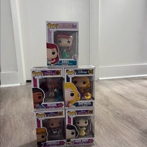 Funko Disney Princess Pop! Vinyl Figures Set